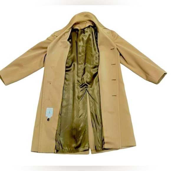 London Fog Jackets & Coats | Vintage | Men’s full length tan trench coat 42R - Picture 3 of 12